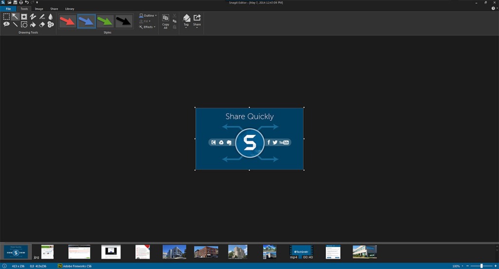 Get extension here: Snagit by TechSmith
